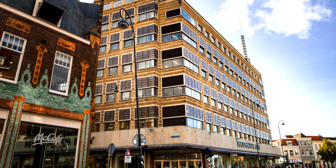 Alleen winkels op begane grond en eerste etage V&D pand