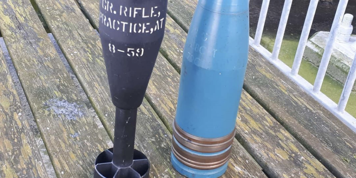 ‘Projectiel’ gevonden bij de Snuffelmug Heemstede