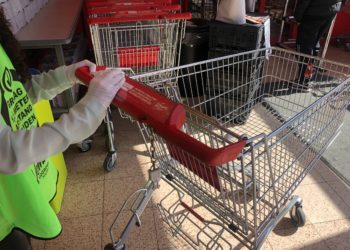 Supermarkt maatregelen goed uitgevoerd