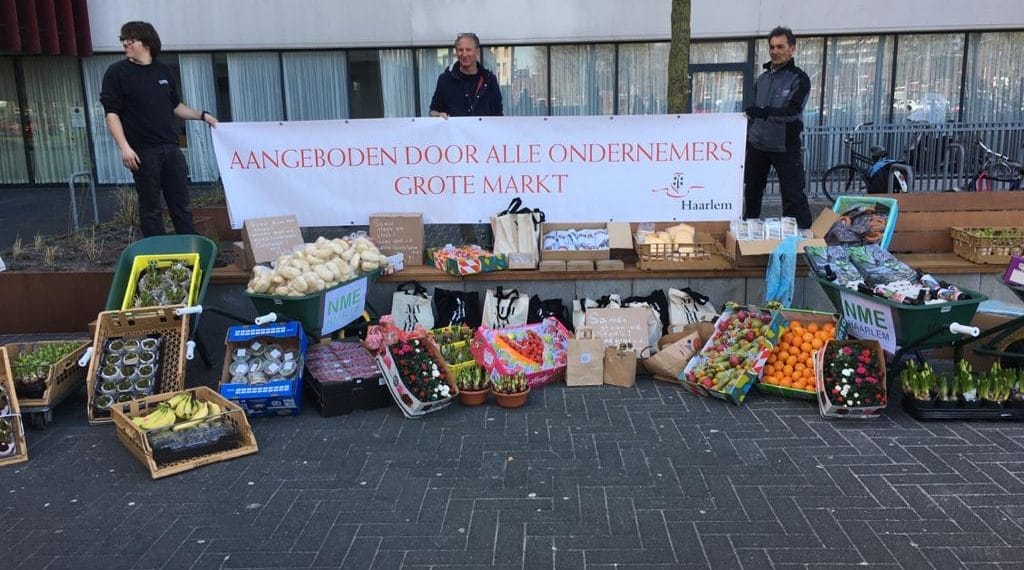 Zaterdagmarkt komt in actie voor zorgmedewerkers