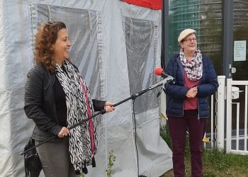 Veilig familie bezoeken in de Meerhoeve door tenten