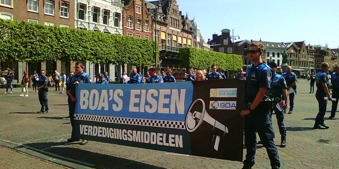 Boa’s voeren ook in Haarlem actie
