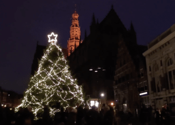 Haarlemse kerstboom verwerkt in parfum
