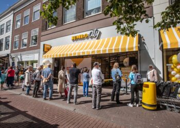 Jumbo in de binnenstad open voor alle boodschappen