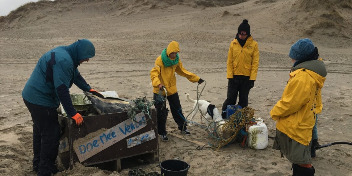 ‘Jutbakken’ op het Bloemendaalse strand