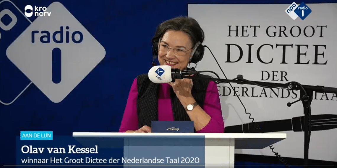 Haarlemmer wint Groot Dictee der Nederlandse Taal