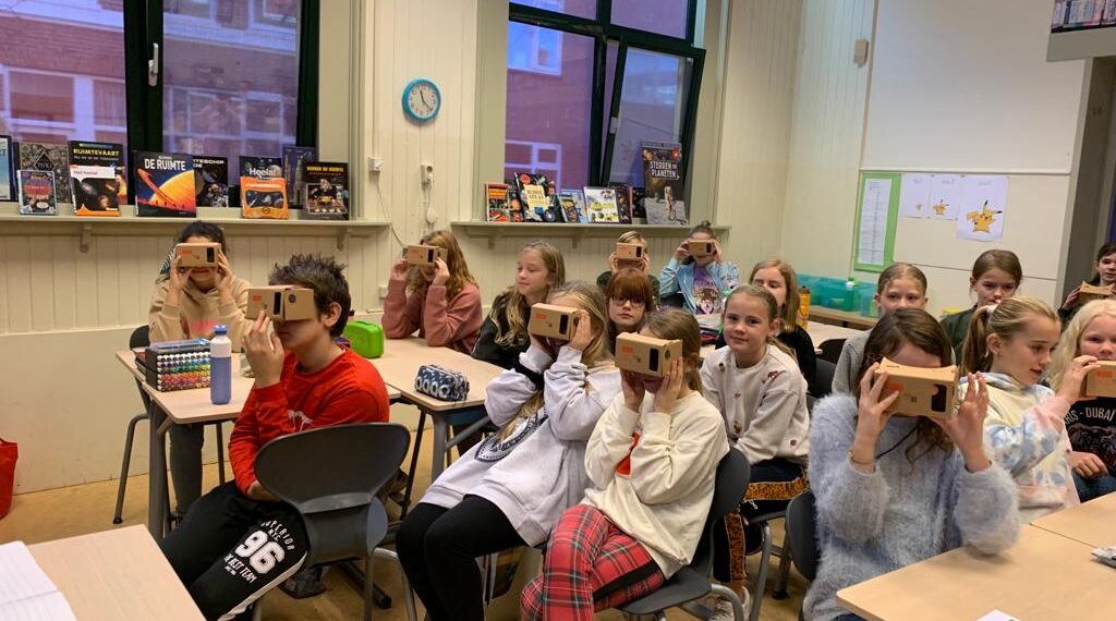 Sancta Maria leidt groep 8 virtueel rond