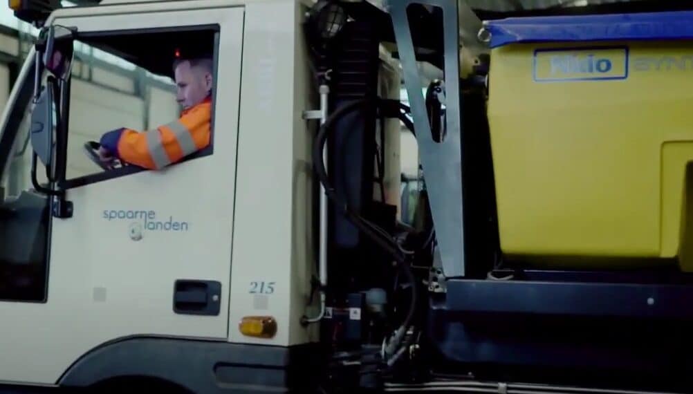 Afvalinzameling soms anders door de gladheid