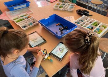 De kinderen in actie