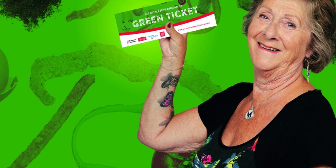 Spaarnelanden bedankt inwoners met waardevolle Green Tickets “Maar, afval scheiden kan nóg beter”