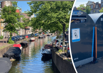 Maakt Haarlem monumentale fout met afvalbakken op historische gracht?
