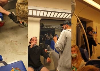 Chaos in trein na stranddag: vechten, roken en meerdere arrestaties