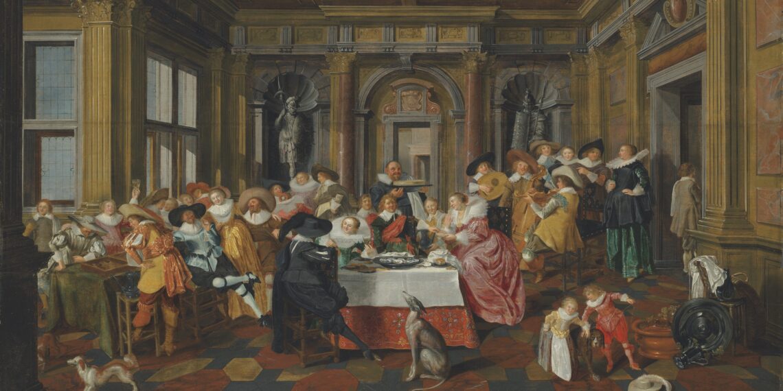 Frans Hals Museum koopt topstuk met ‘Haarlems feestje’ uit 17e eeuw