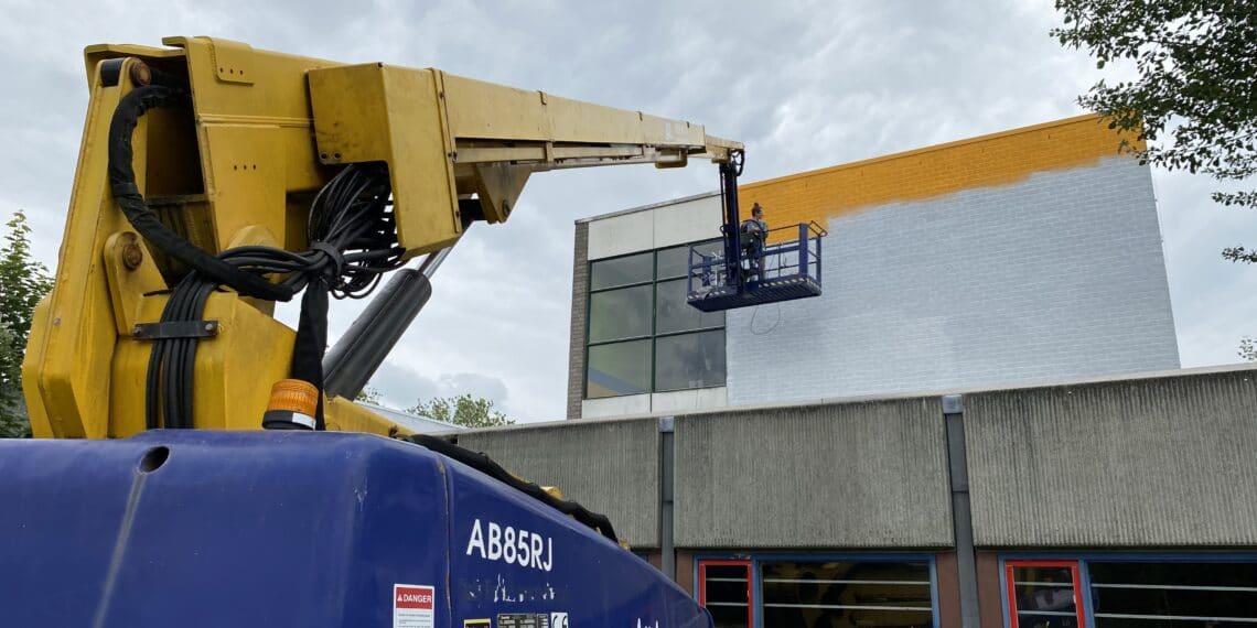 Straatkunst is middelpunt van de buurt in Schalkwijk: ‘Er gebeurt eens wat’
