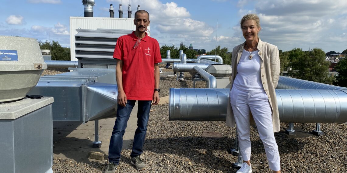 Nieuw luchtsysteem moet zorgen voor genoeg frisse lucht voor scholieren Sancta Maria