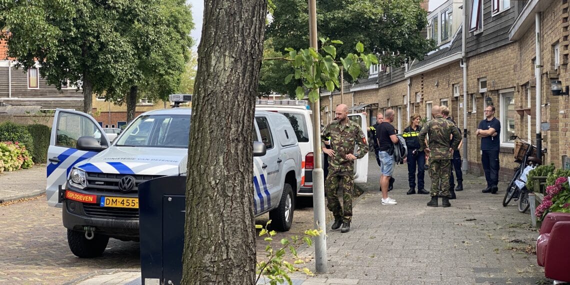 Explosieven Opruimingsdienst rukt uit voor mogelijk oude munitie: “Buurt geschrokken”