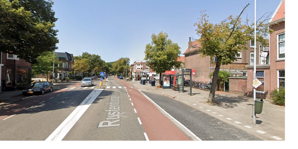 Grotere bushaltes en verplaatsen van fietspaden moeten Rustenburgerlaan veiliger maken