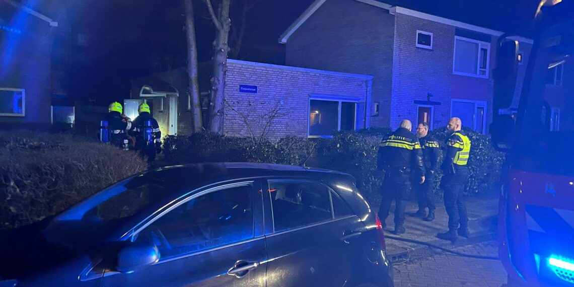 Man aangehouden voor brandstichting in eigen woning Schalkwijk