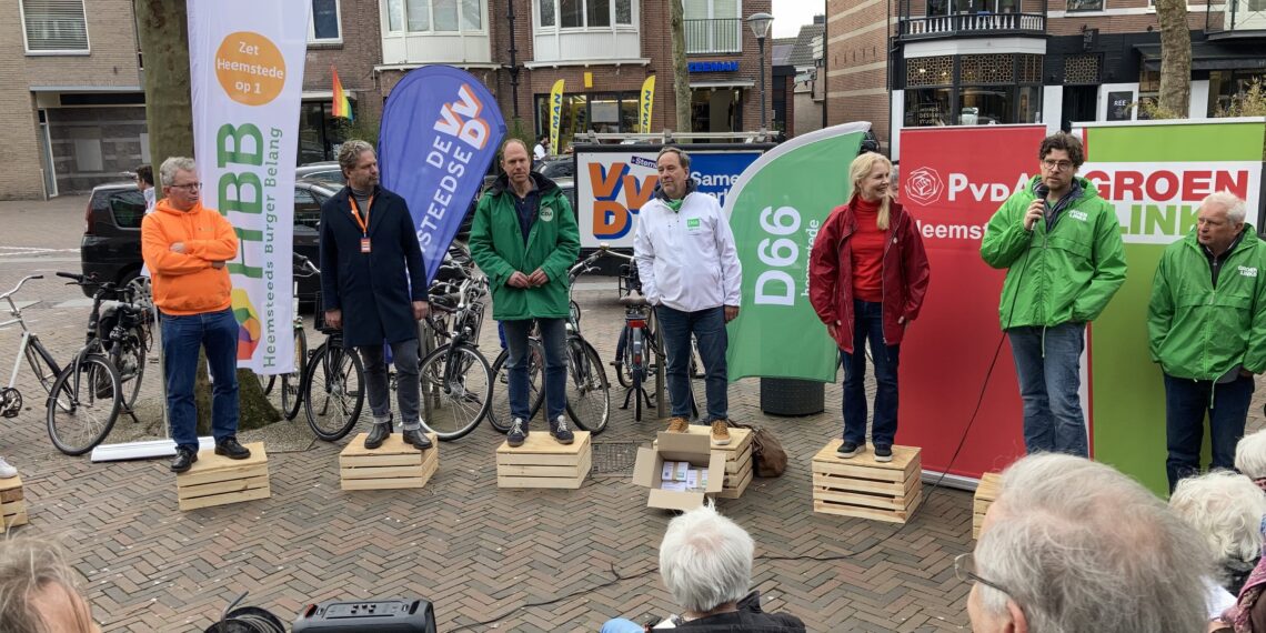 Zeepkistendebat op straat in Heemstede: “Cool initiatief, hadden ze eerder moeten doen”