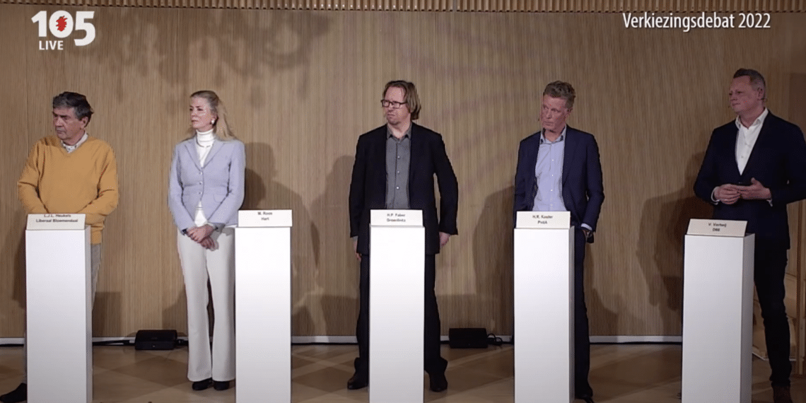 Kijk terug: Het verkiezingsdebat van Bloemendaal