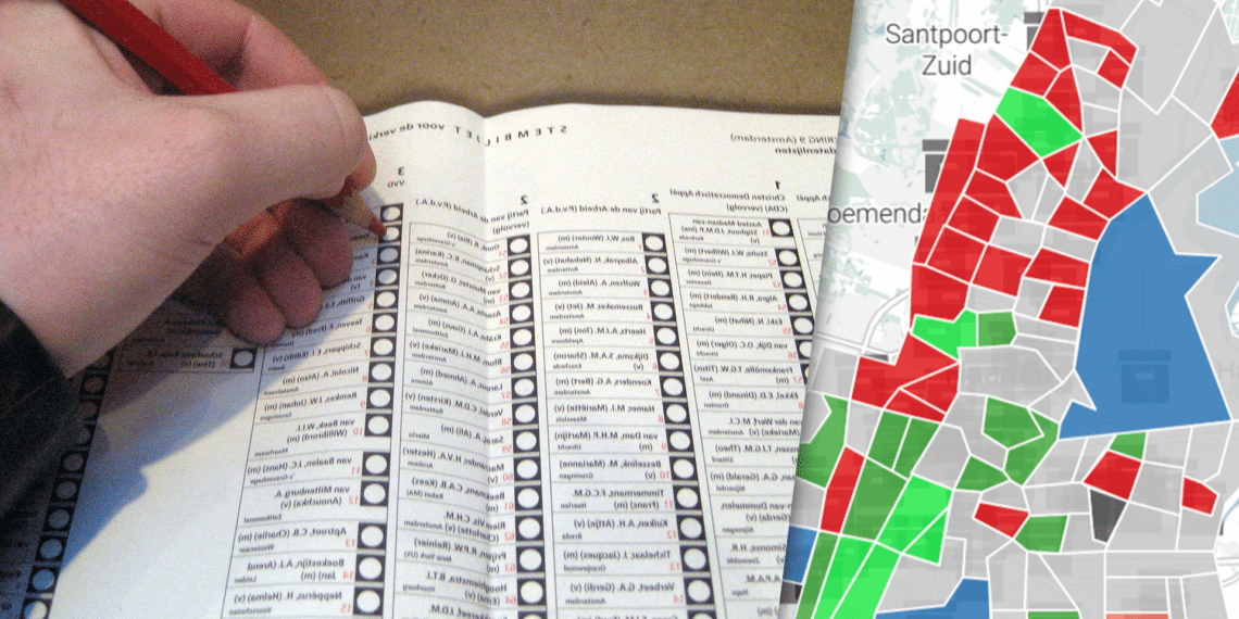 Zo stemde jouw buurt tijdens de gemeenteraadsverkiezingen