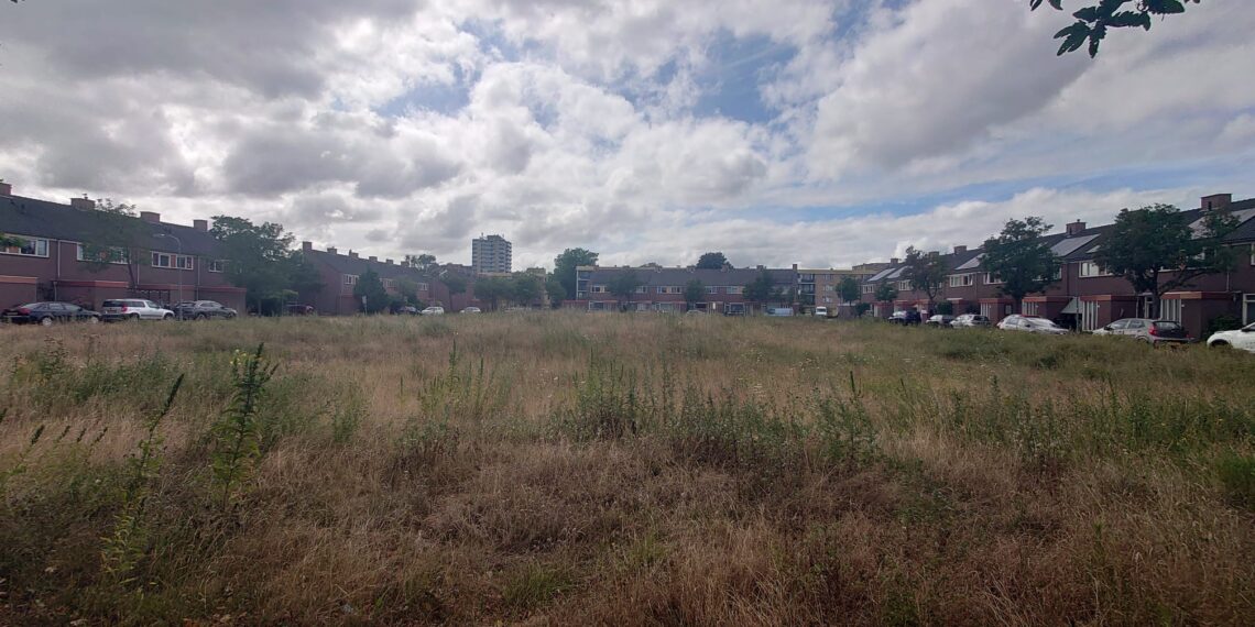 De plek waar het Baden Powel project moet worden gerealiseerd