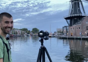 04.30 uur de wekker zetten om de perfecte foto van Haarlem de maken: ‘Ik ben een geluksfotograaf’