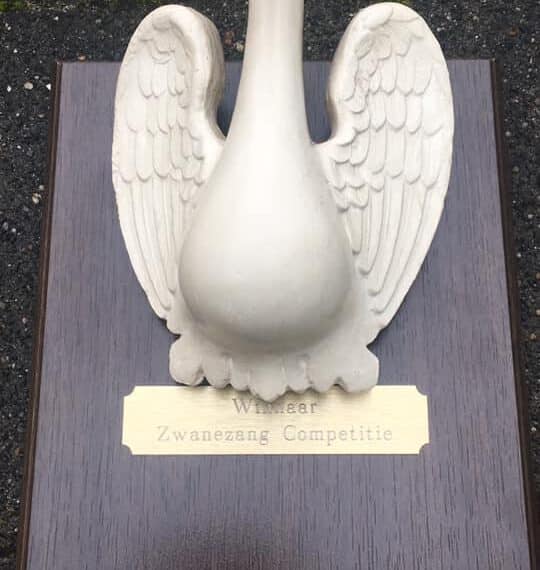 Het levenslied heeft voor de derde keer een podium gevonden bij Café de Zwaan