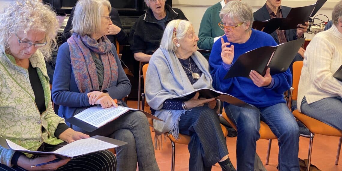 Matthäus Passion: grote uitdaging voor dementen in Participatiekoor: ‘Dat je dat nog kan’