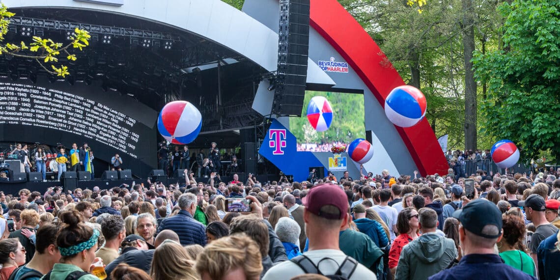 Vandaag de hele dag live op Haarlem105: Bevrijdingspop