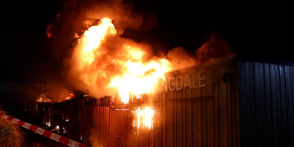 Grote schade na brand bij strandtent Bloomingdale