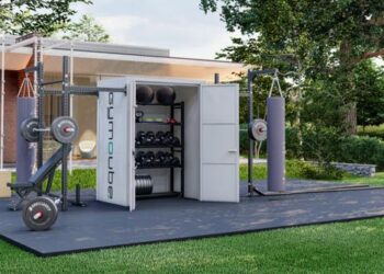 Voormalig hockeycoach Van der Vegt bouwt compacte sportschool: “Je hebt in veertig vierkante meter een hele sportschool”