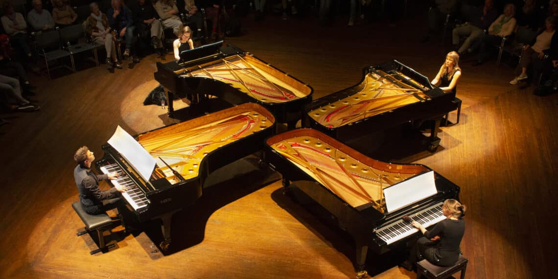 Het Natalon Kwartet speelt Canto Ostinato op 2 juli in Caprera