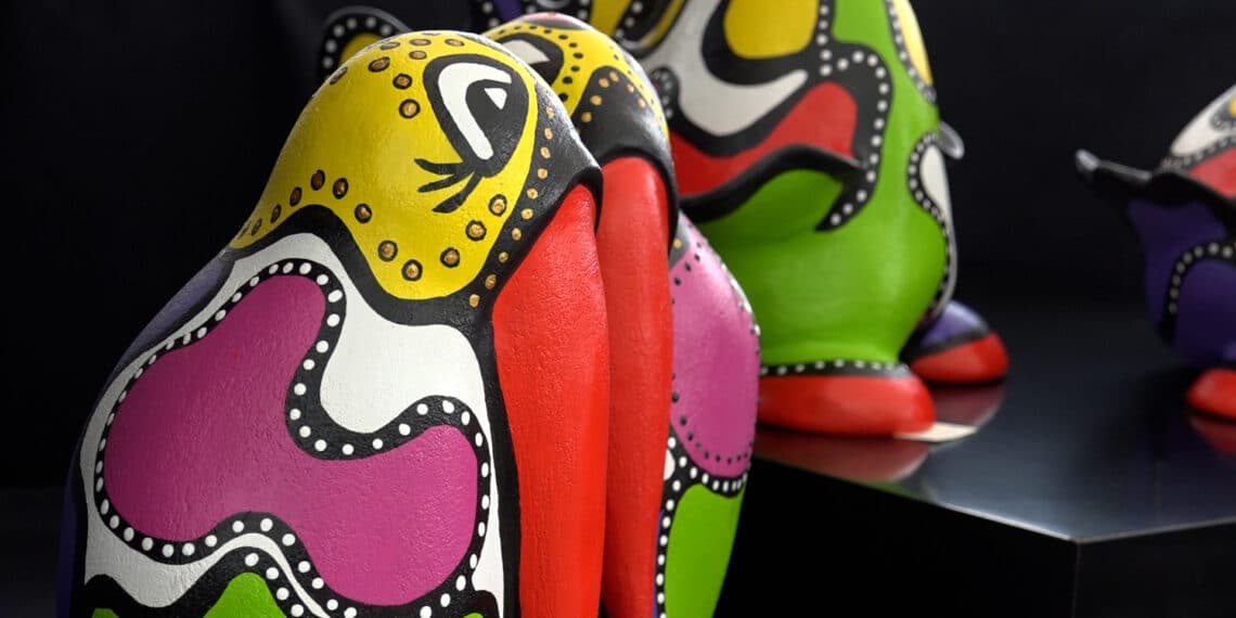 Kunstmarkt in Spaarndam trekt kunstenaars vanuit het hele land