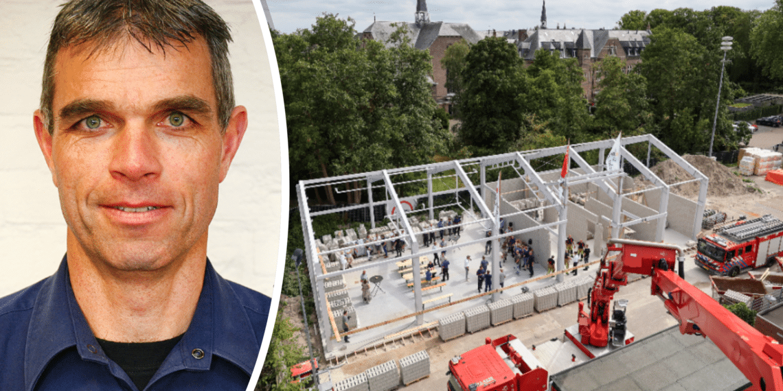 Ronald (56) verpandt zijn hart aan de brandweer: nieuwe kazerne is mijlpaal