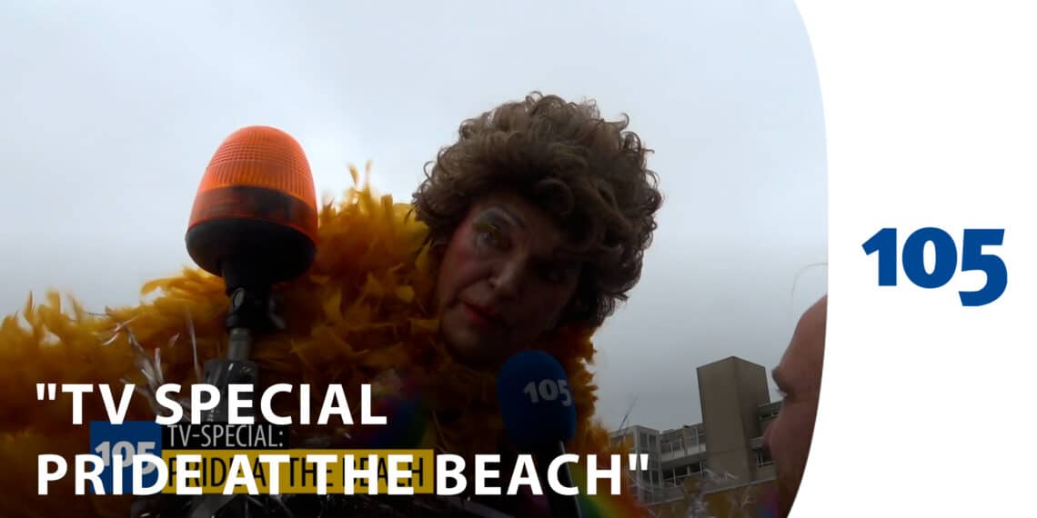 Geniet nog een keer 10 minuten lang van de Pride at the Beach parade