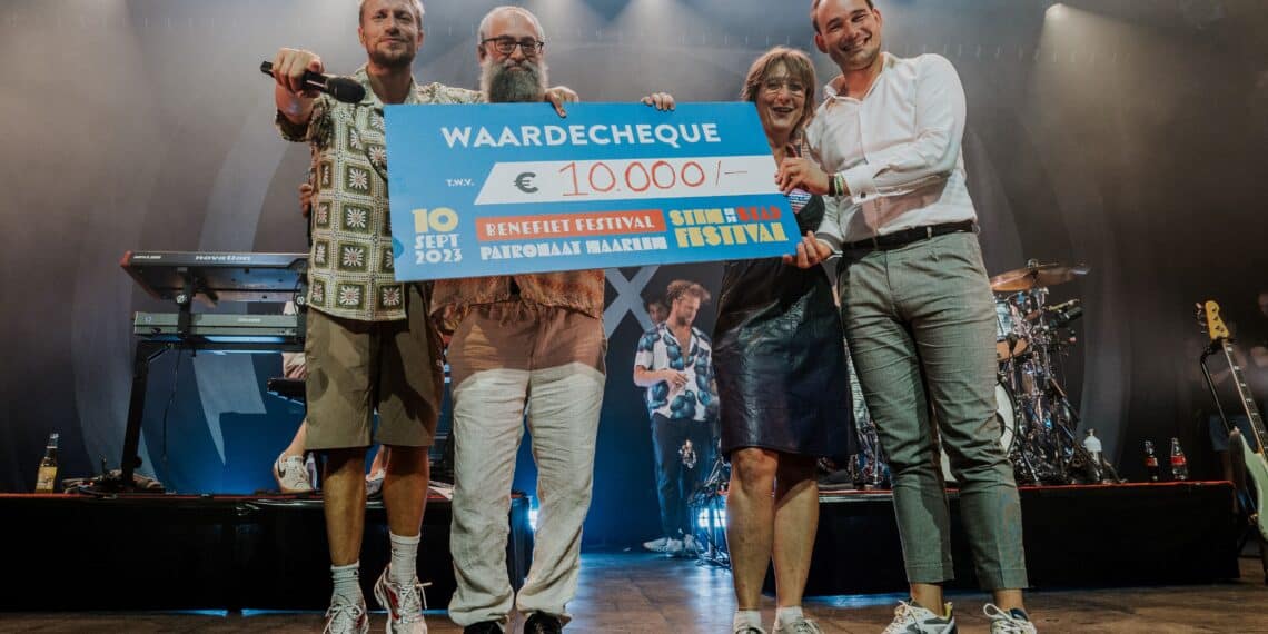 Benefietfestival voor Stem in de Stad haalt 10.000 euro op