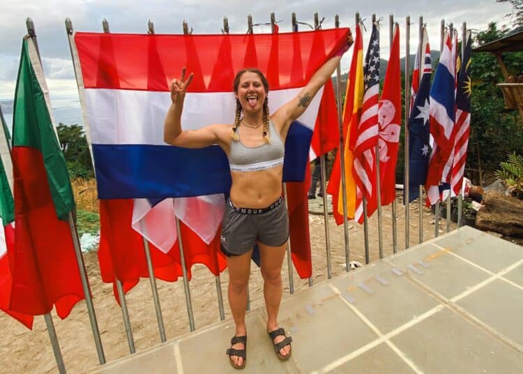 Lisa Peters wereldkampioen downhill skateboarding Lisa Peters wereldkampioen downhill skateboarding