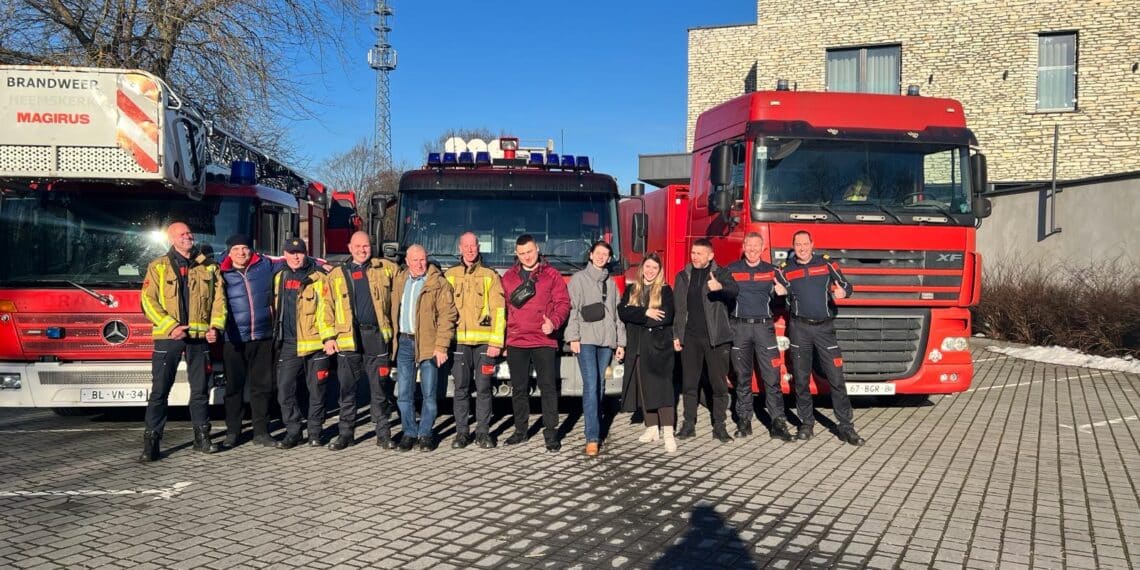 Brandweer doneert opnieuw aan Oekraïne: “Eeuwig dankbaar”
