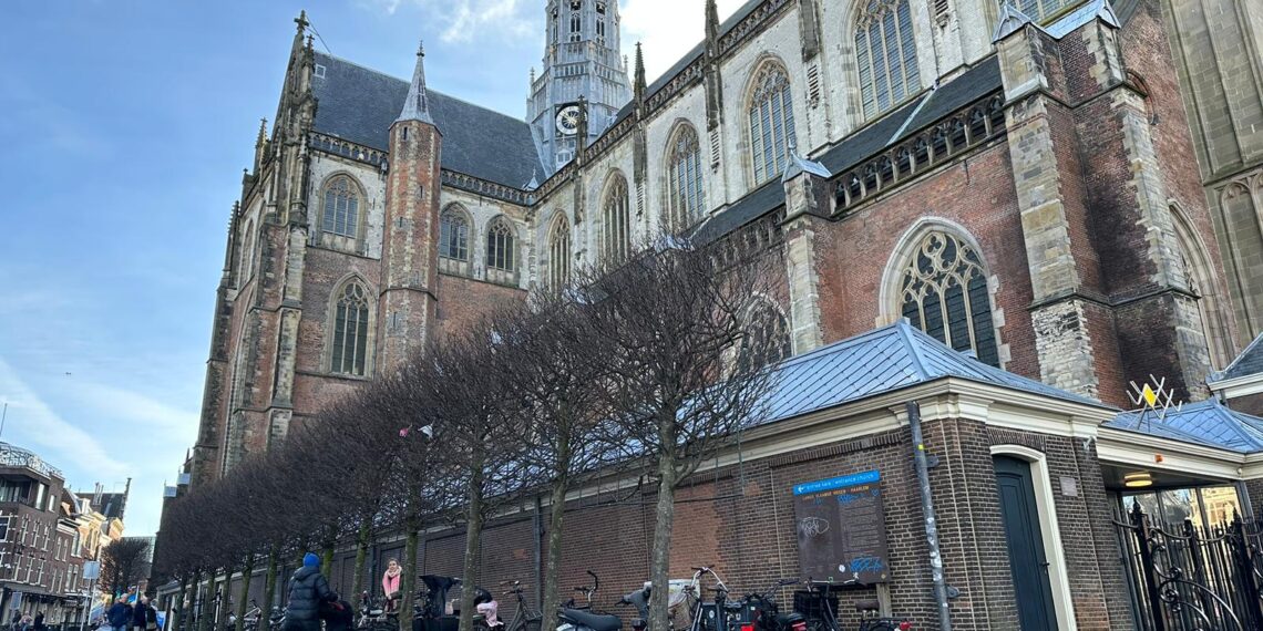 Sint-Bavokerk grote markt fietsen