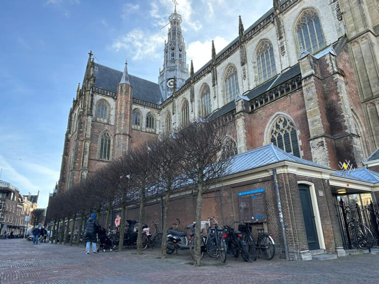 Sint-Bavokerk grote markt fietsen