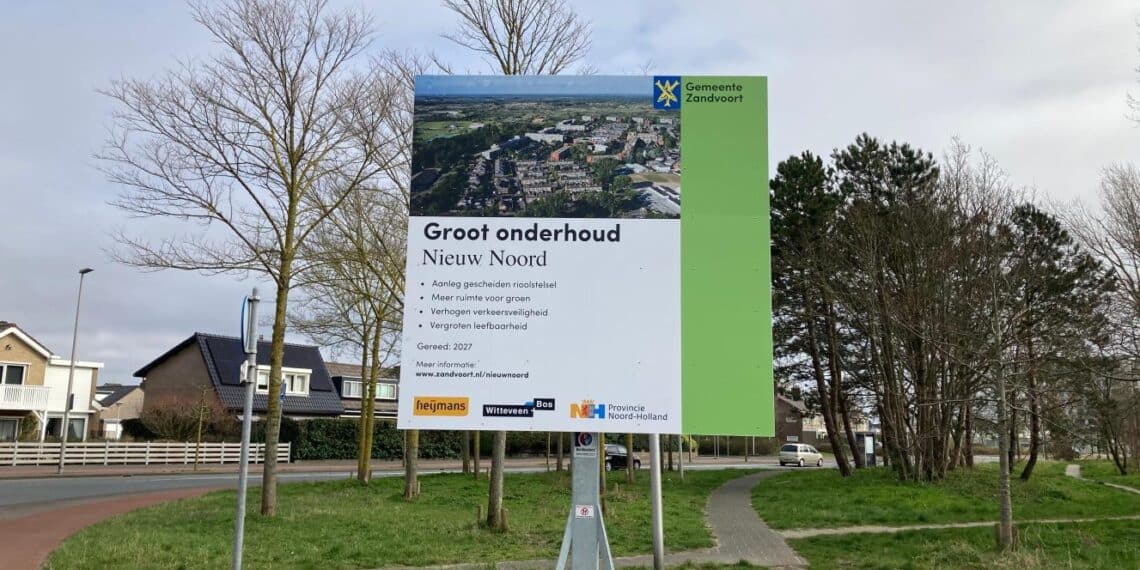 Grote renovatie Nieuw Noord in Zandvoort van start: “Belangrijke wijk voor ons”
