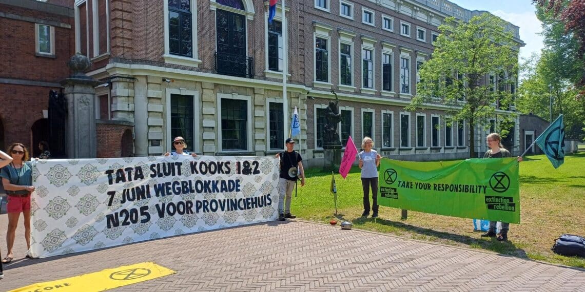 Opnieuw wegblokkade aangekondigd voor provinciehuis in Haarlem