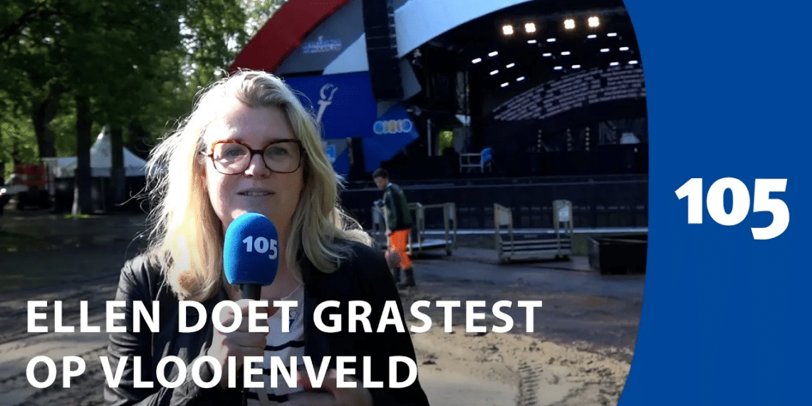 De traditionele Grastest op Bevrijdingspop 2024