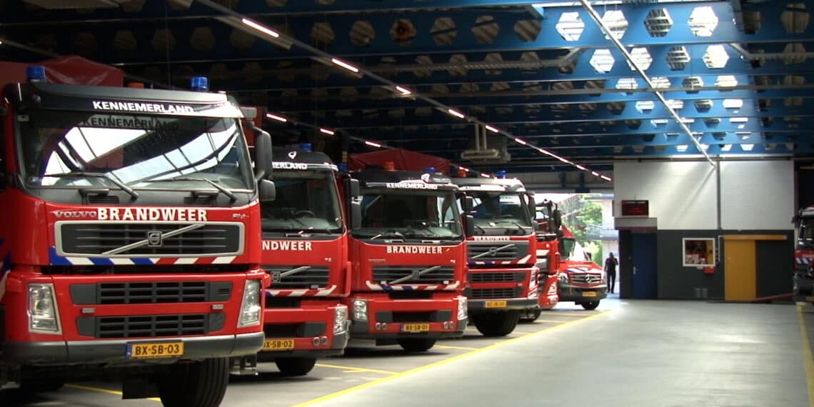 Haarlemse brandweer slaat regenwater op om later te gebruiken als bluswater