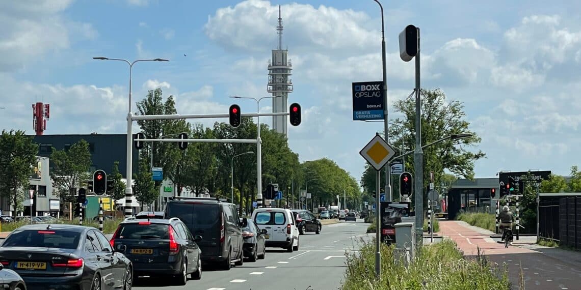 Nieuwe flitspaal in Waarderpolder is een test: “Worden geen boetes verstuurd”