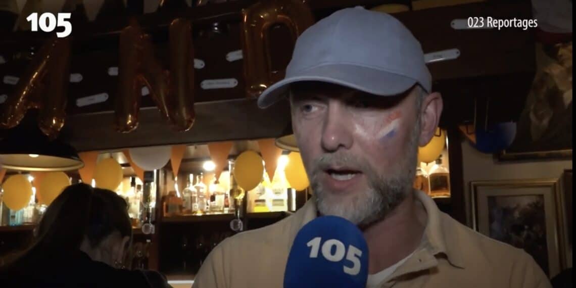 Oranjefans zien Nederland gelijkspelen in een spannende wedstrijd tegen Frankrijk: “Bijna overgegeven”