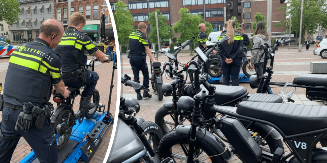 Eerste grote fatbike controle in Haarlem levert veertien boetes op: “Het is nodig”