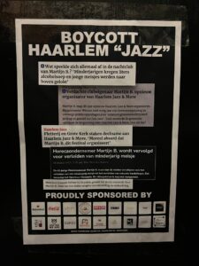 Boycott Haarlem Jazz festival