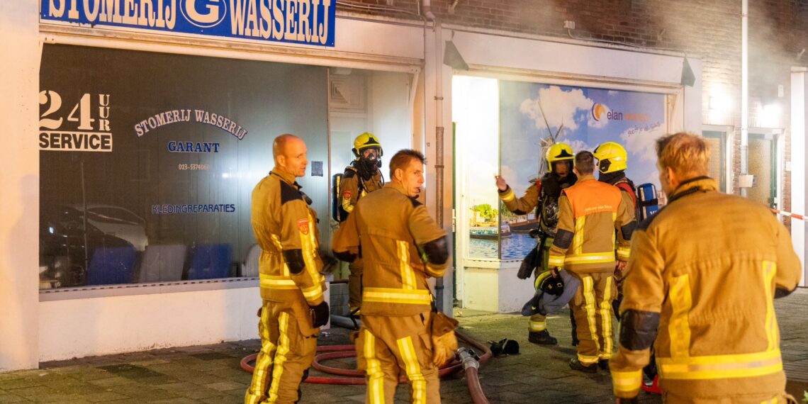 Veel rook bij korte brand in stomerij Generaal Spoorlaan